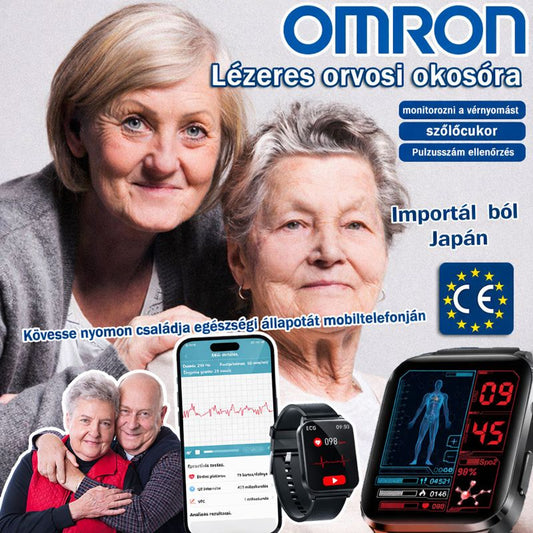 Nagy pontosságú, nem invazív orvosi vércukormérő okosóra